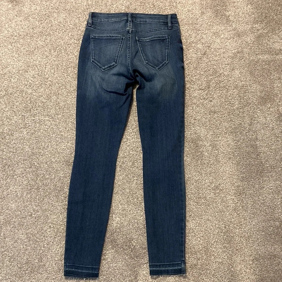 NWOT William Rast Raw Hem Ankle Skinny Jeans 25 - Picture 14 of 16